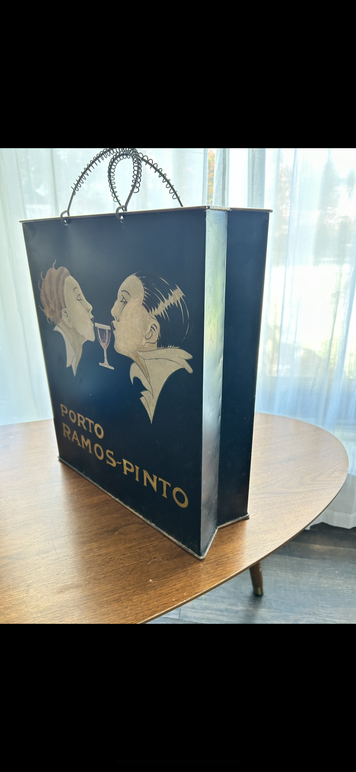 Vintage Porto Ramos-Pinto Brass Bag