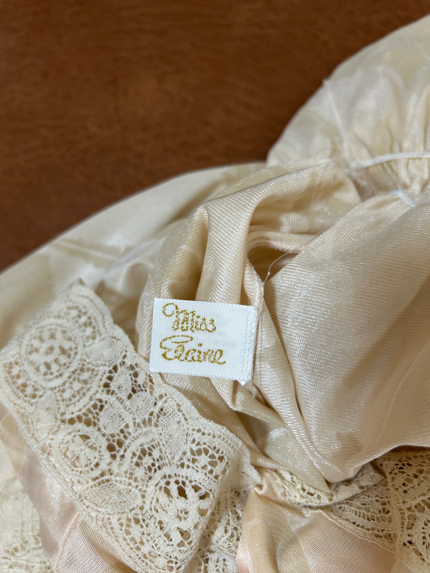 Vintage negligee with slip dress, and matching robe