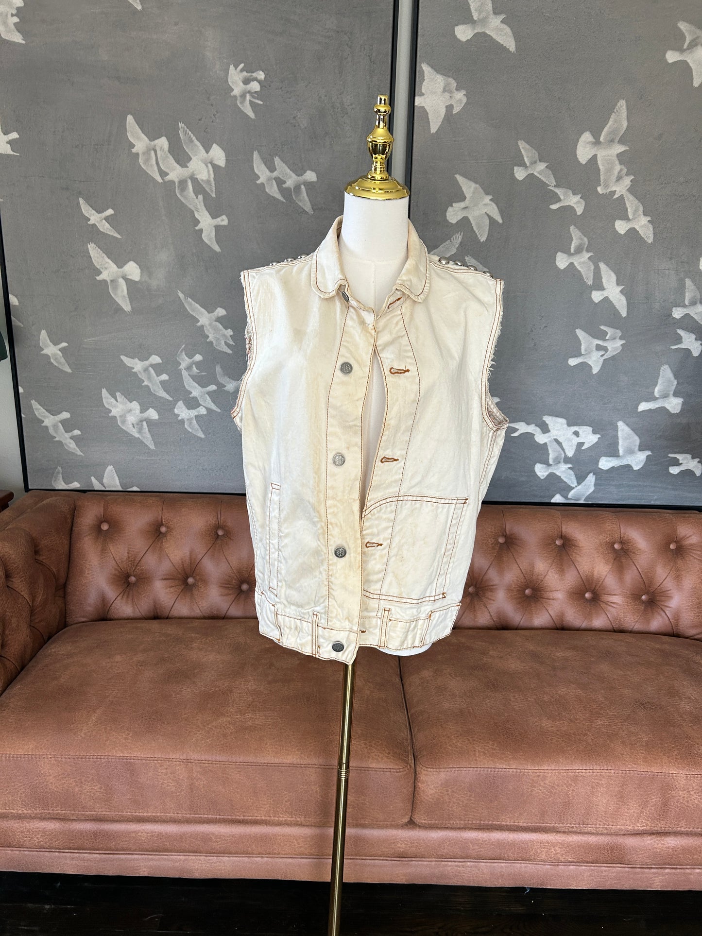 Defend Old York Punk rock vest