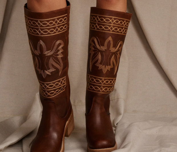 Dingo Stitched Avalon Leather Boot