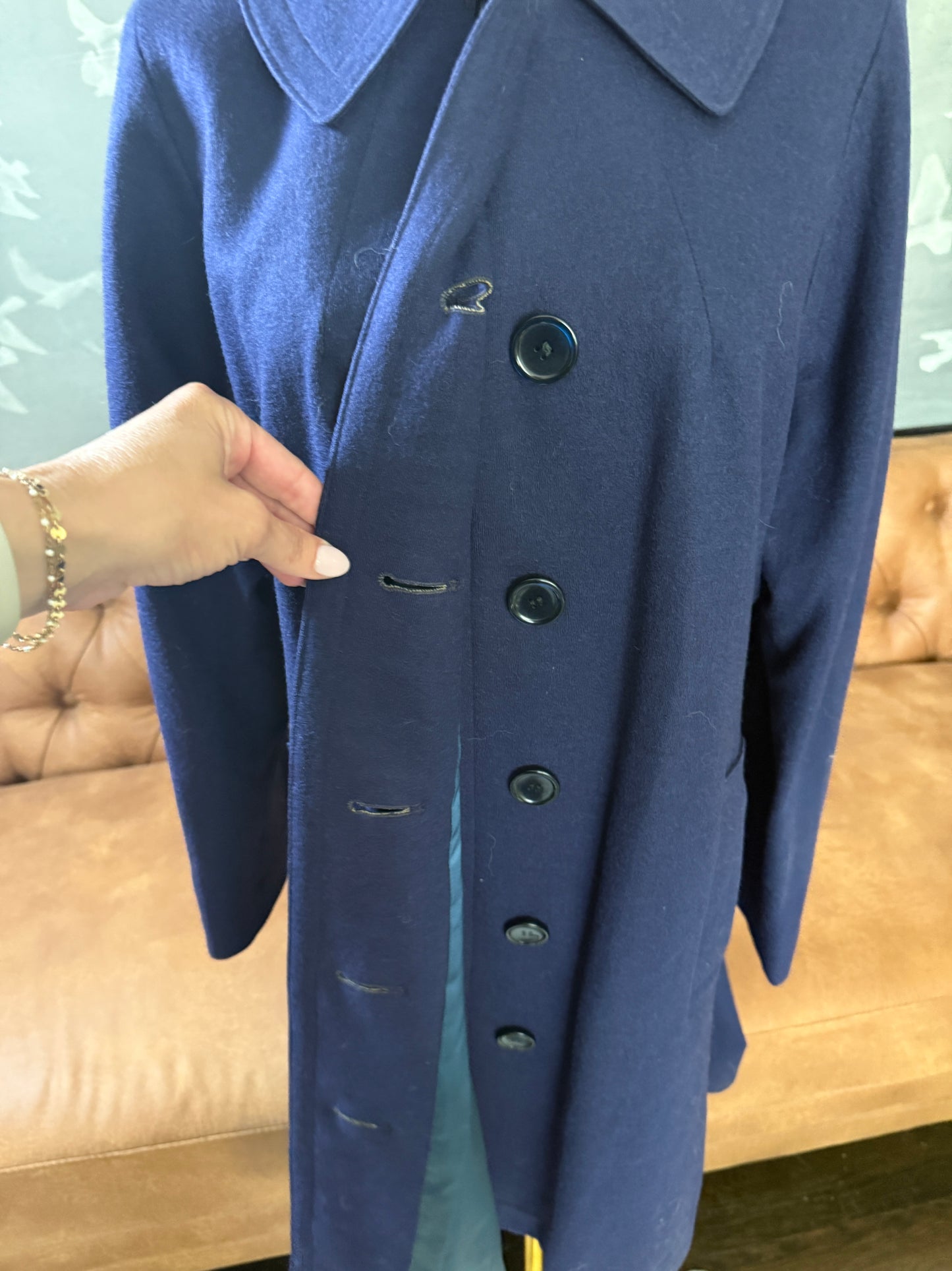 Vintage Weatherbee original wool coat