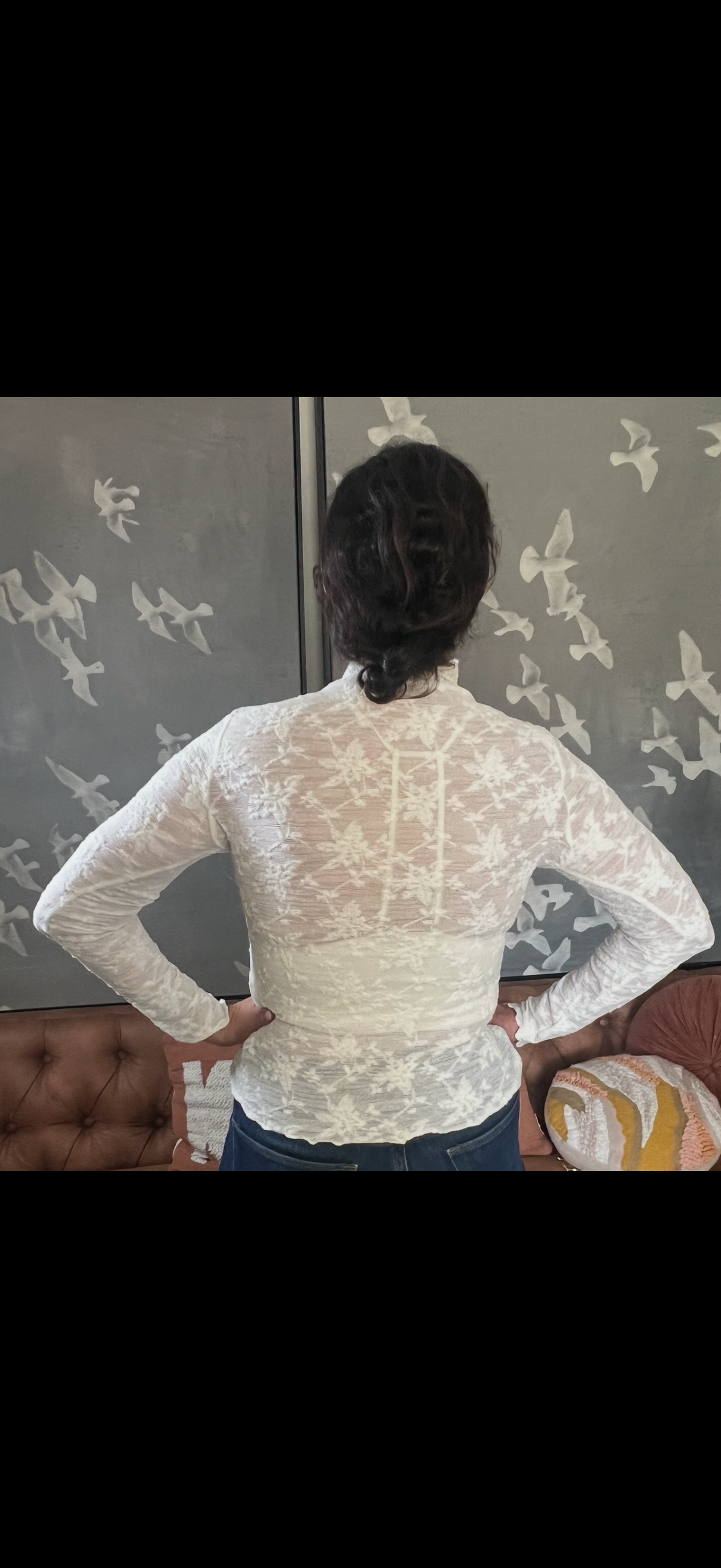 Chelsea Long Sleeved Lace Top