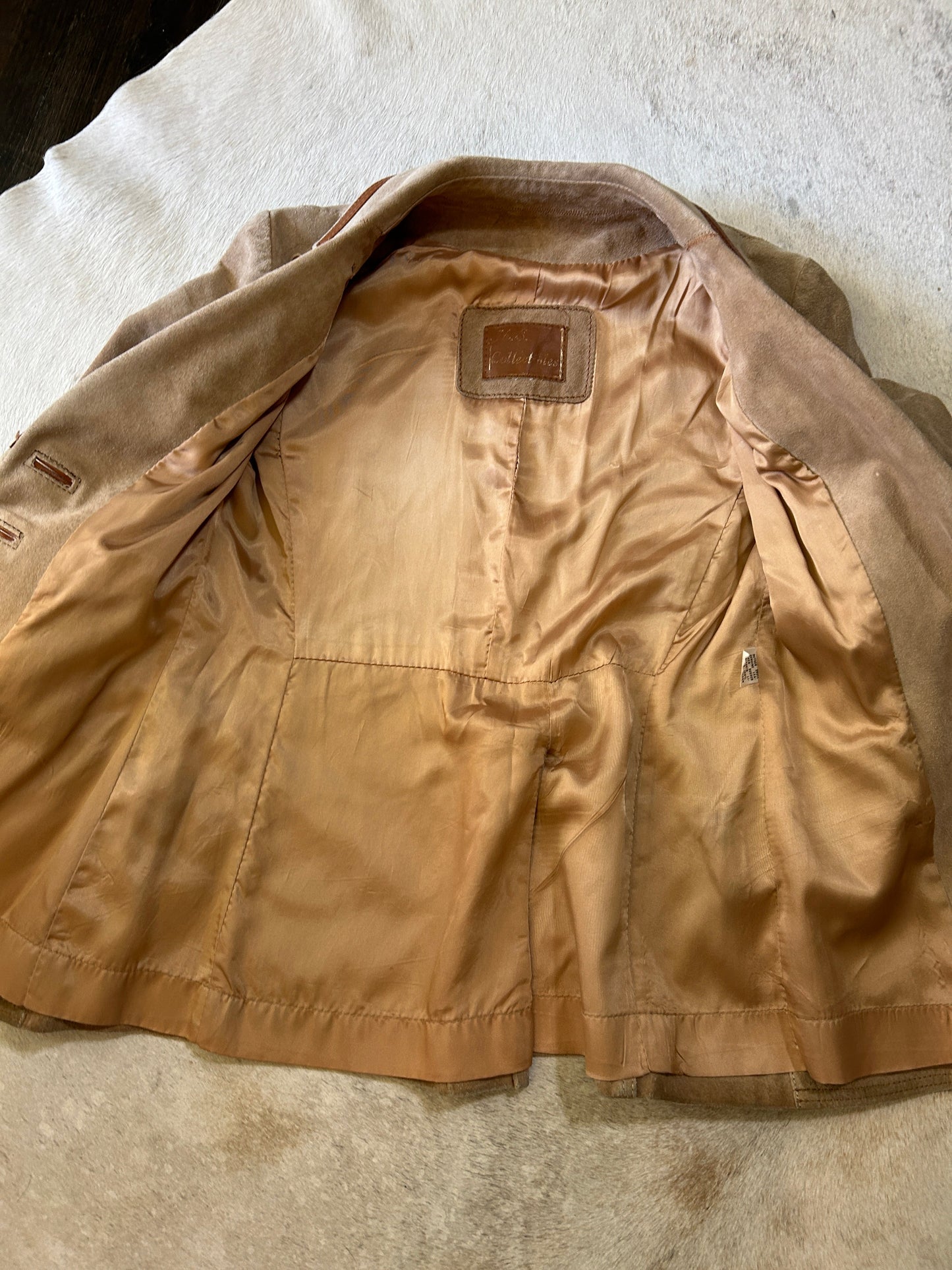 Vintage 1970's suede and leather jacket