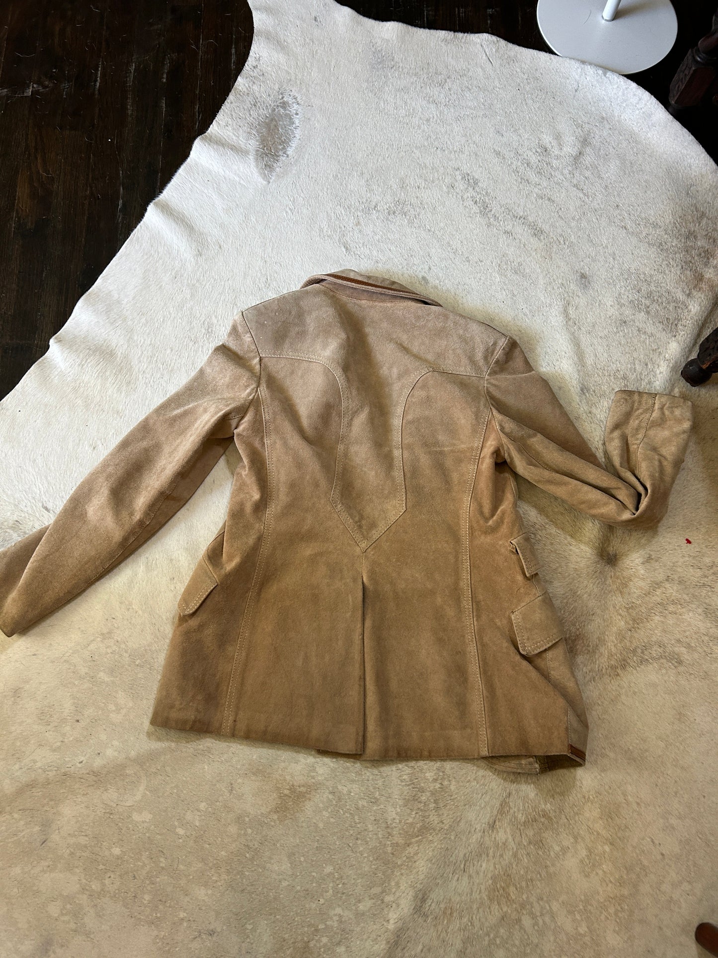 Vintage 1970's suede and leather jacket