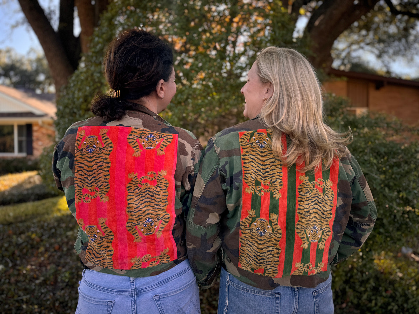 Custom Camo Jag Jacket-Longer Option