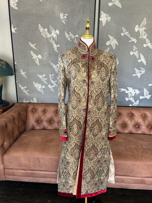 Authentic indian wedding sherwani