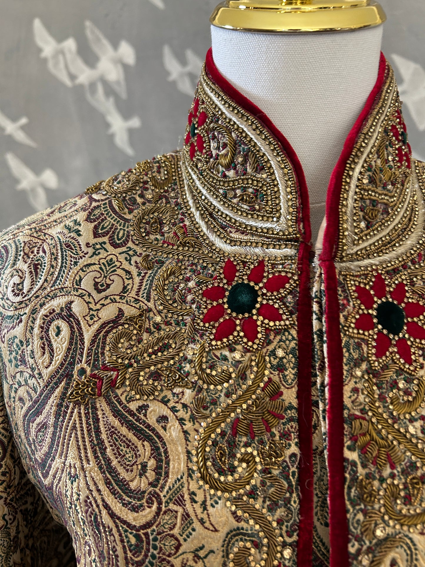 Authentic indian wedding sherwani