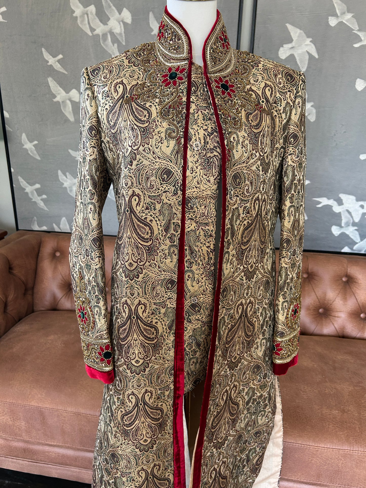 Authentic indian wedding sherwani