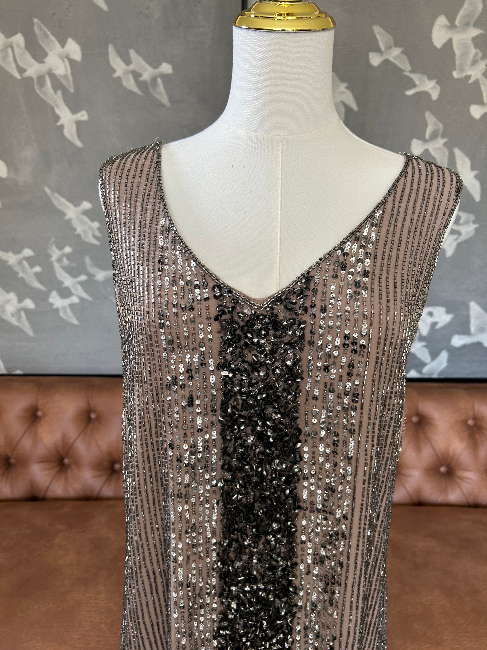 badgley mischka sequin dress Vintage Belle Badgley Mischka sequin dress – Hip Billy Studio