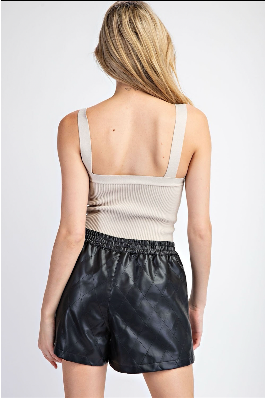 Abby Textured Shorts