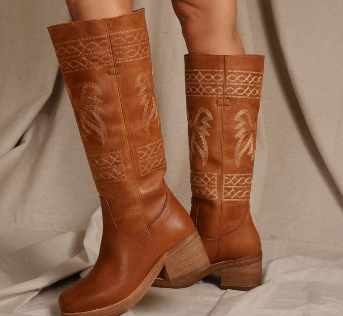 Dingo Stitched Avalon Leather Boot