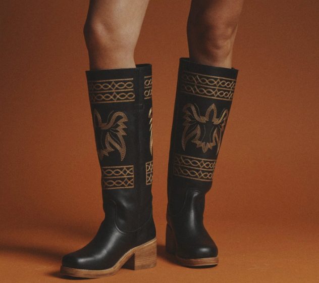 Dingo Stitched Avalon Leather Boot