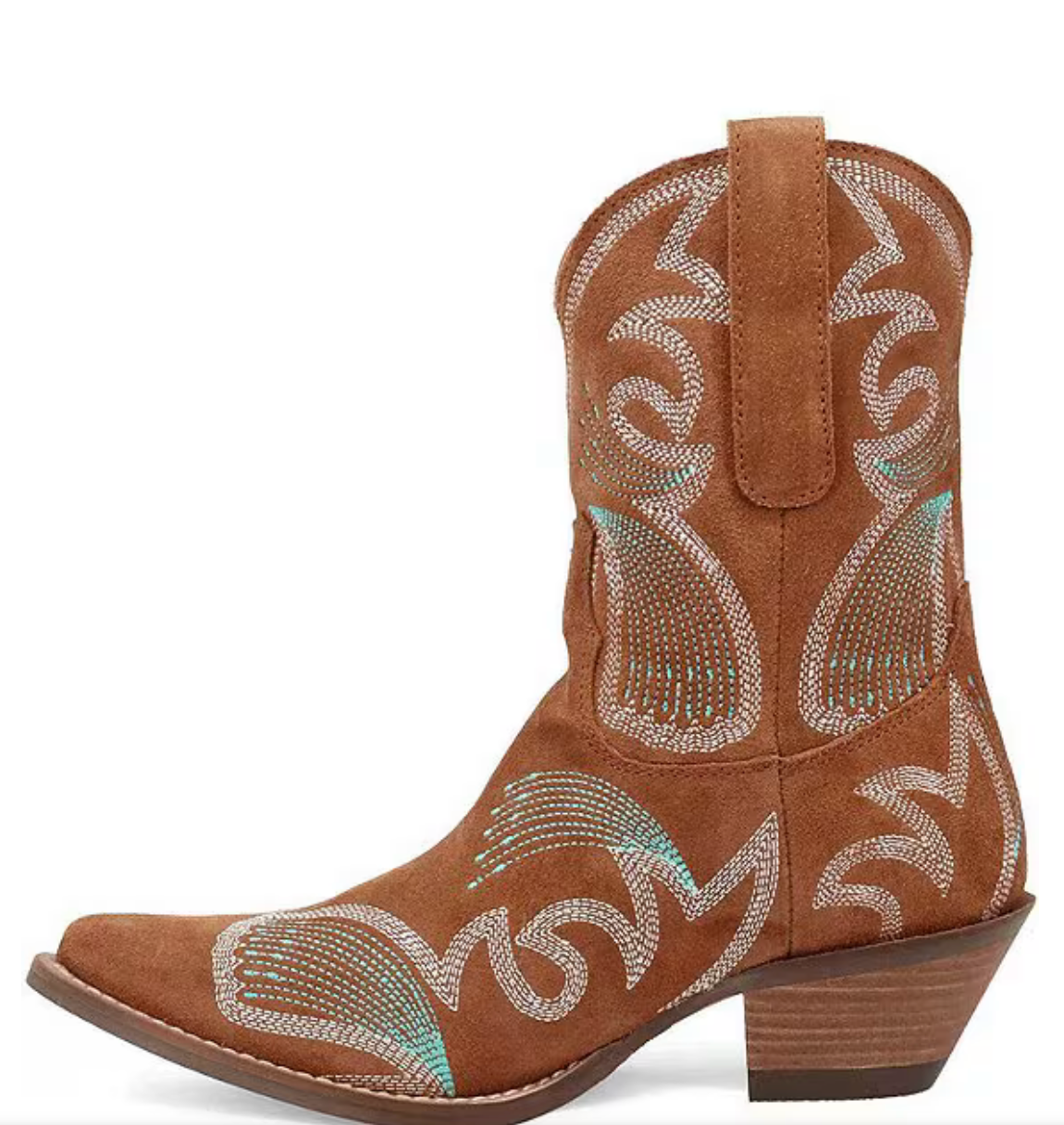 Flying Colors Suede Leather Bootie