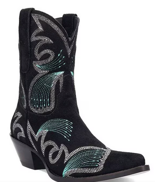 Flying Colors Suede Leather Bootie