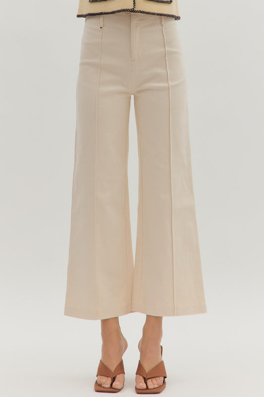 Keaton High Rise Seamed Pants