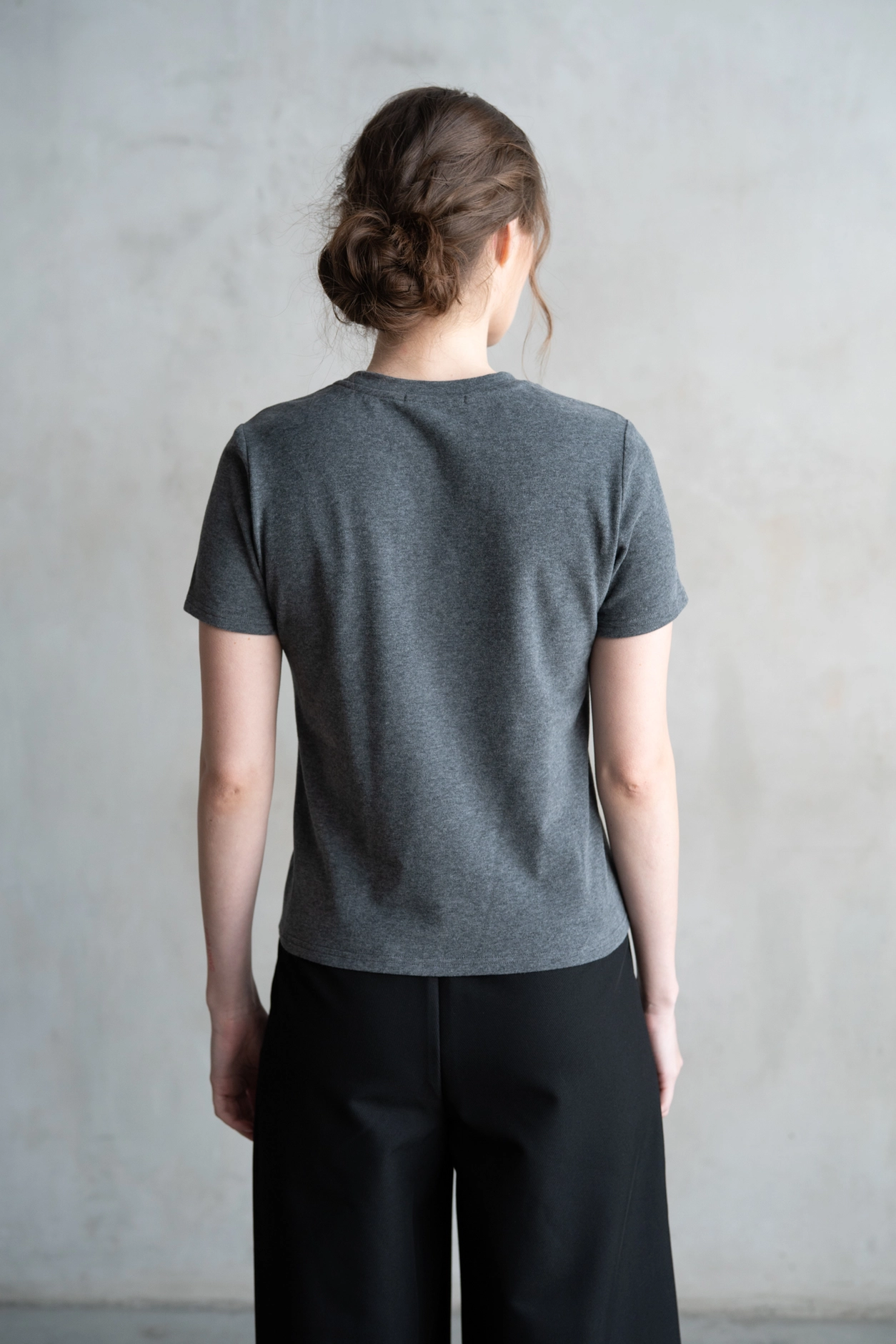 Crew Neck T-shirt With Pocket